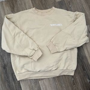 Twinflames heavy cotton crewneck